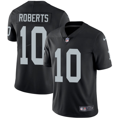 Las Vegas Raiders #10 Seth Roberts Black Team Color Men's Stitched Vapor Untouchable Limited Jersey Men's cheap jerseys for sale - CheapJerseys.Shop