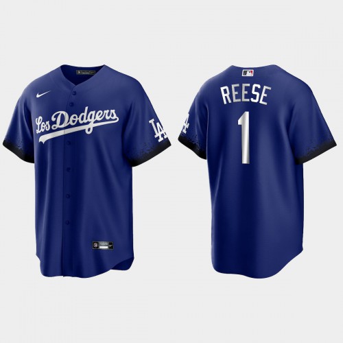 Los Angeles Los Angeles Dodgers #1 Pee Wee Reese Men's 2021 City Connect Game Jersey Royal Men's cheap jerseys for sale - CheapJerseys.Shop