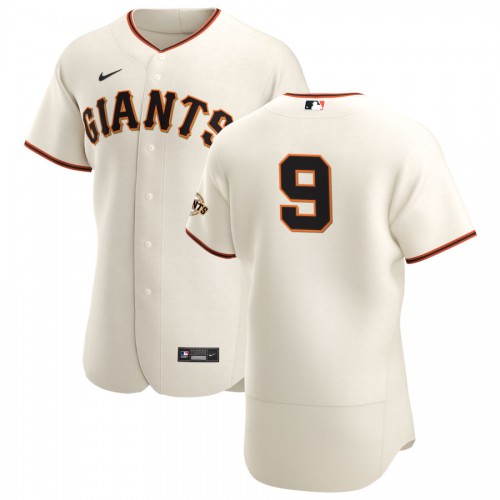 San Francisco San Francisco Giants #9 Brandon Belt Men's Cream Home 2020 Authentic Player Jersey Men's cheap jerseys for sale - CheapJerseys.Shop