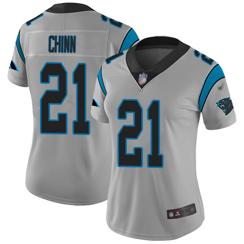 Panthers #21 Jeremy Chinn Silver Women's Stitched Limited Inverted Legend Jersey cheap jerseys for sale - CheapJerseys.Shop