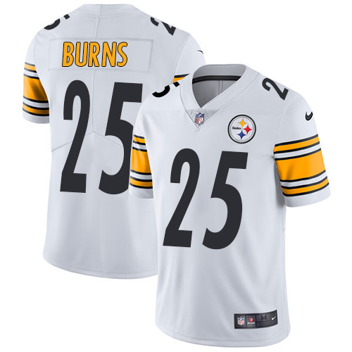 Pittsburgh Steelers #25 Artie Burns White Men's Stitched Vapor Untouchable Limited Jersey Men's cheap jerseys for sale - CheapJerseys.Shop