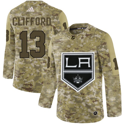 Los Angeles Kings #13 Kyle Clifford Camo Authentic Stitched Jersey Men's cheap jerseys for sale - CheapJerseys.Shop