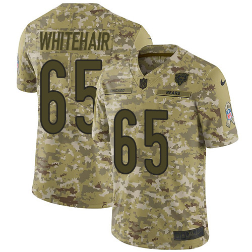 Chicago Bears #65 Cody Whitehair Camo Men's Stitched Limited 2018 Salute To Service Jersey Men's cheap jerseys for sale - CheapJerseys.Shop