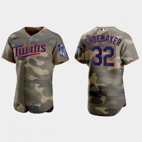Minnesota Minnesota Twins #32 Matt Shoemaker Men's 2021 Armed Forces Day Authentic Jersey -Camo Men's cheap jerseys for sale - CheapJerseys.Shop