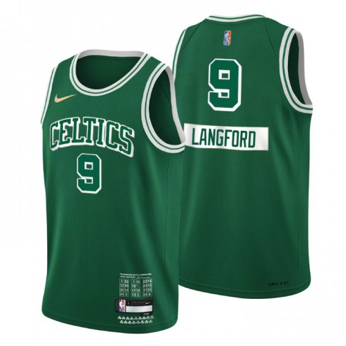 Boston Boston Celtics #9 Romeo Langford Mens Green 2021/22 Swingman Jersey - City Edition Mens cheap jerseys for sale - CheapJerseys.Shop