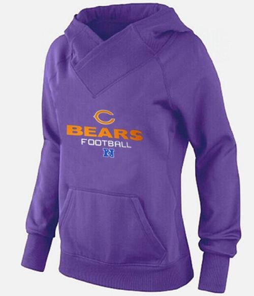 Women's Chicago Bears Big & Tall Critical Victory Pullover Hoodie Purple cheap jerseys for sale - CheapJerseys.Shop