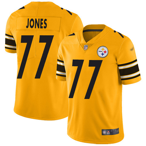 Steelers #77 Broderick Jones Gold Men's Stitched Limited Inverted Legend Jersey cheap jerseys for sale - CheapJerseys.Shop