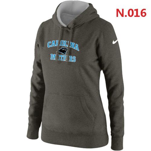 Women's Carolina Panthers Heart & Soul Pullover Hoodie Grey cheap jerseys for sale - CheapJerseys.Shop