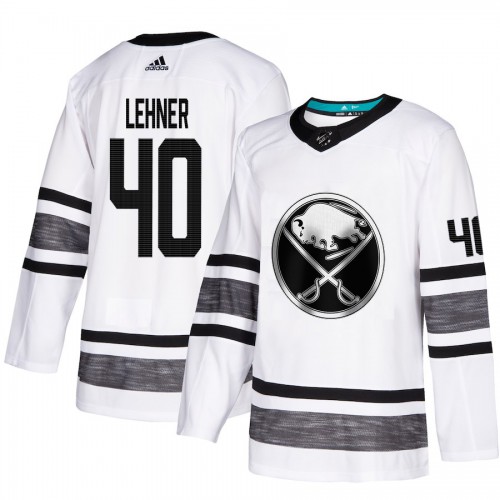 Buffalo Sabres #40 Robin Lehner White 2019 All-Star Game Parley Authentic Stitched Jersey Men's cheap jerseys for sale - CheapJerseys.Shop