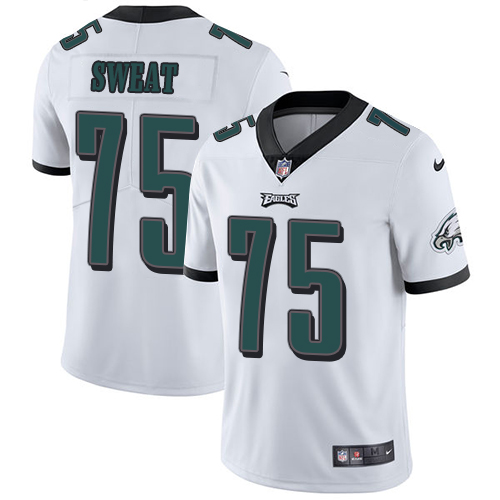 Philadelphia Eagles #75 Josh Sweat White Men's Stitched Vapor Untouchable Limited Jersey Men's cheap jerseys for sale - CheapJerseys.Shop