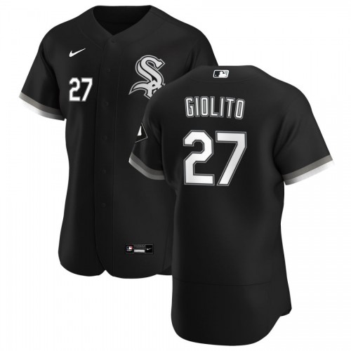 Chicago Chicago White Sox #27 Lucas Giolito Men's Black Alternate 2020 Authentic Player Jersey Men's cheap jerseys for sale - CheapJerseys.Shop