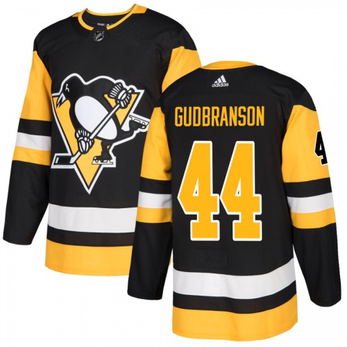 Pittsburgh Penguins #44 Erik Gudbranson Black Home Authentic Stitched Jersey Men's cheap jerseys for sale - CheapJerseys.Shop