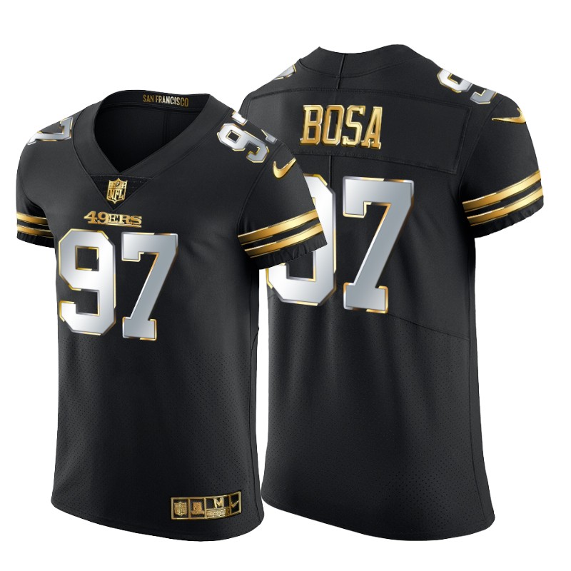 San Francisco 49ers #97 Nick Bosa Men's Black Edition Vapor Untouchable Elite Jersey cheap jerseys for sale - CheapJerseys.Shop