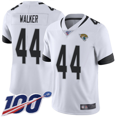 Jaguars #44 Travon Walker White Youth Stitched 100th Season Vapor Limited Jersey cheap jerseys for sale - CheapJerseys.Shop