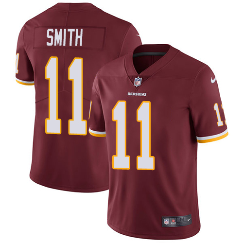 Washington Commanders #11 Alex Smith Burgundy Red Team Color Youth Stitched Vapor Untouchable Limited Jersey Youth cheap jerseys for sale - CheapJerseys.Shop