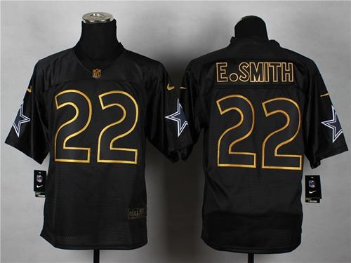 Cowboys #22 Emmitt Smith Black Gold No. Fashion Men's Stitched Elite Jersey cheap jerseys for sale - CheapJerseys.Shop