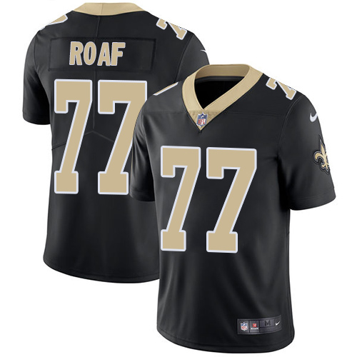New Orleans Saints #77 Willie Roaf Black Team Color Men's Stitched Vapor Untouchable Limited Jersey Men's cheap jerseys for sale - CheapJerseys.Shop