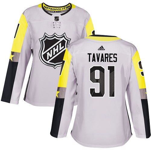 New York Islanders #91 John Tavares Gray 2018 All-Star Metro Division Authentic Women's Stitched Jersey Womens cheap jerseys for sale - CheapJerseys.Shop
