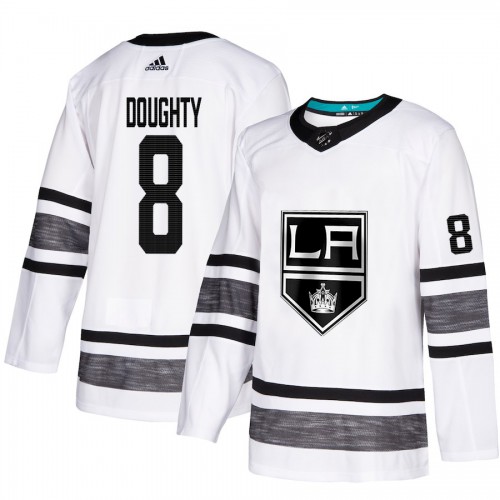 Los Angeles Kings #8 Drew Doughty White Authentic 2019 All-Star Stitched Jersey Men's cheap jerseys for sale - CheapJerseys.Shop