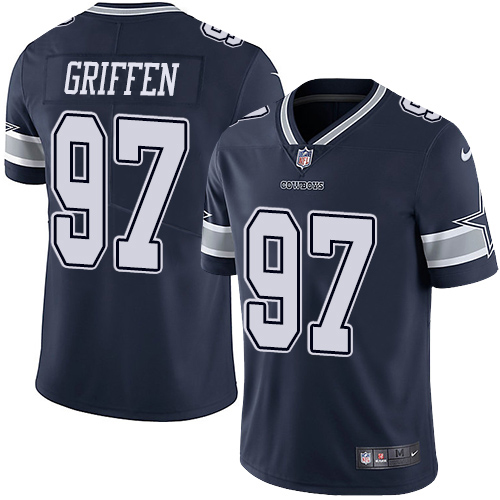 Dallas Cowboys #97 Everson Griffen Navy Blue Team Color Men's Stitched Vapor Untouchable Limited Jersey Men's cheap jerseys for sale - CheapJerseys.Shop