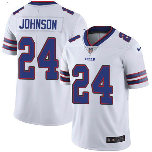 Buffalo Bills #24 Taron Johnson White Men's Stitched Vapor Untouchable Limited Jersey Men's cheap jerseys for sale - CheapJerseys.Shop