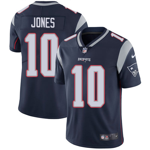 Patriots #10 Mac Jones Navy Blue Team Color Youth Stitched Vapor Untouchable Limited Jersey cheap jerseys for sale - CheapJerseys.Shop