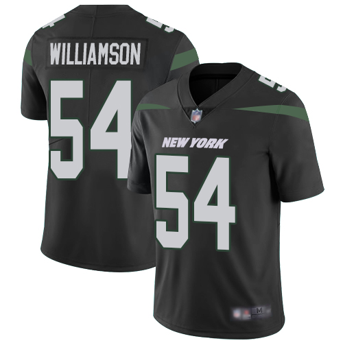 New York Jets #54 Avery Williamson Black Alternate Men's Stitched Vapor Untouchable Limited Jersey Men's cheap jerseys for sale - CheapJerseys.Shop