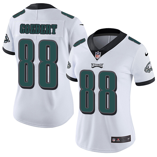Eagles #88 Dallas Goedert White Women's Stitched Vapor Untouchable Limited Jersey cheap jerseys for sale - CheapJerseys.Shop