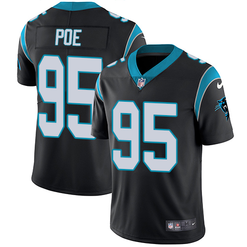 Carolina Panthers #95 Dontari Poe Black Team Color Youth Stitched Vapor Untouchable Limited Jersey Youth cheap jerseys for sale - CheapJerseys.Shop