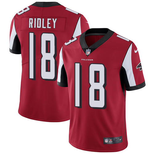 Falcons #18 Calvin Ridley Red Team Color Men's Stitched Vapor Untouchable Limited Jersey cheap jerseys for sale - CheapJerseys.Shop