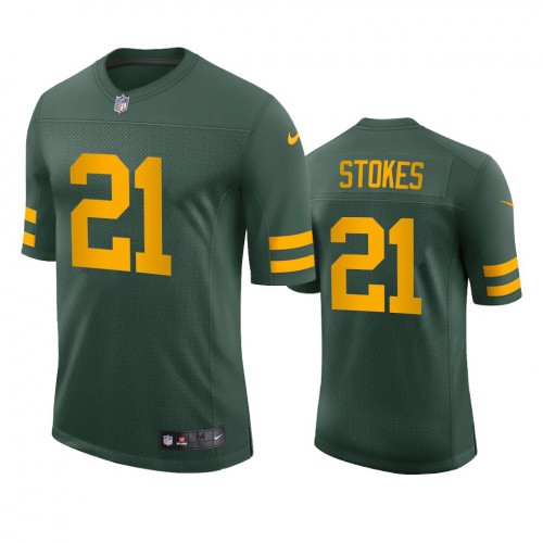 Green Bay Green Bay Packers #21 Eric Stokes Men's Alternate Vapor Limited Player Jersey - Green Men's cheap jerseys for sale - CheapJerseys.Shop