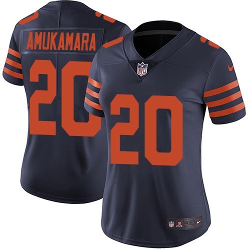 Chicago Bears #20 Prince Amukamara Navy Blue Alternate Women's Stitched Vapor Untouchable Limited Jersey Womens cheap jerseys for sale - CheapJerseys.Shop