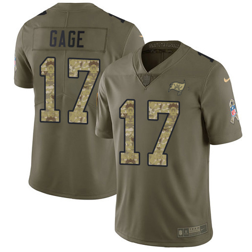 Buccaneers #17 Russell Gage Olive/Camo Men's Stitched Limited 2017 Salute To Service Jersey cheap jerseys for sale - CheapJerseys.Shop