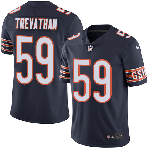 Chicago Bears #59 Danny Trevathan Navy Blue Team Color Men's Stitched Vapor Untouchable Limited Jersey Men's cheap jerseys for sale - CheapJerseys.Shop
