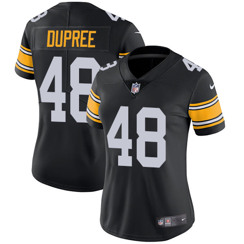 Pittsburgh Steelers #48 Bud Dupree Black Alternate Women's Stitched Vapor Untouchable Limited Jersey Womens cheap jerseys for sale - CheapJerseys.Shop