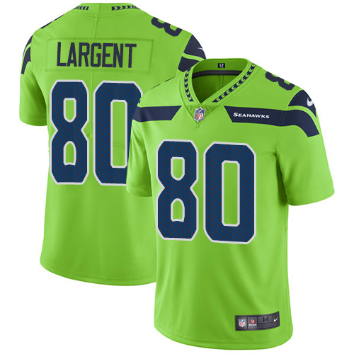 Seahawks #80 Steve Largent Green Youth Stitched Limited Rush Jersey cheap jerseys for sale - CheapJerseys.Shop