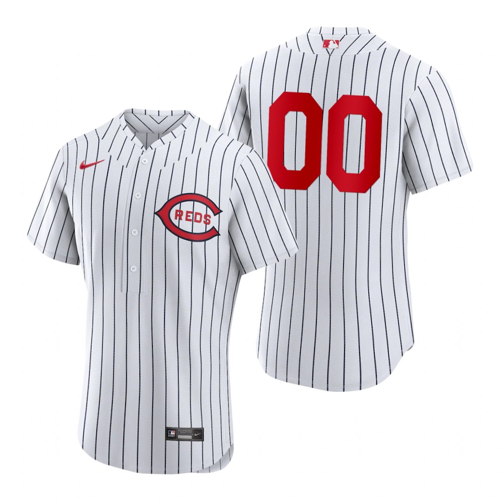 Cincinnati Reds Custom Men's 2022 Field of Dreams Authentic Jersey - White cheap jerseys for sale - CheapJerseys.Shop