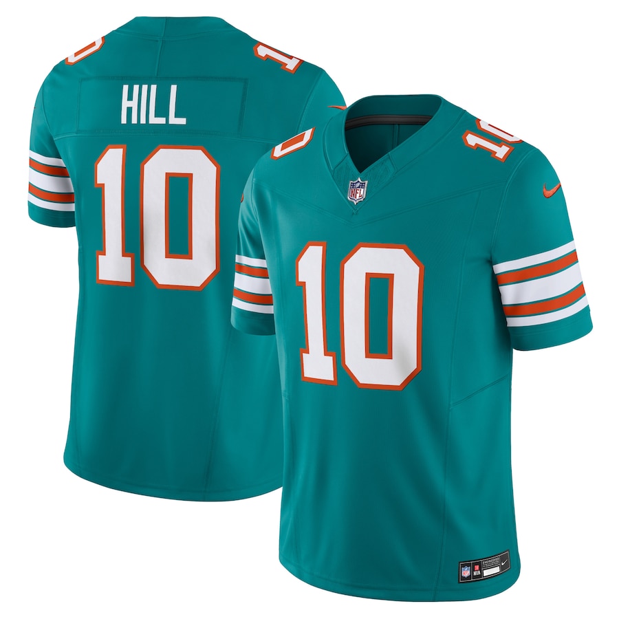 Miami Dolphins #10 Ttyreek Hill Men's Aqua Vapor F.U.S.E. Limited Jerseys cheap jerseys for sale - CheapJerseys.Shop