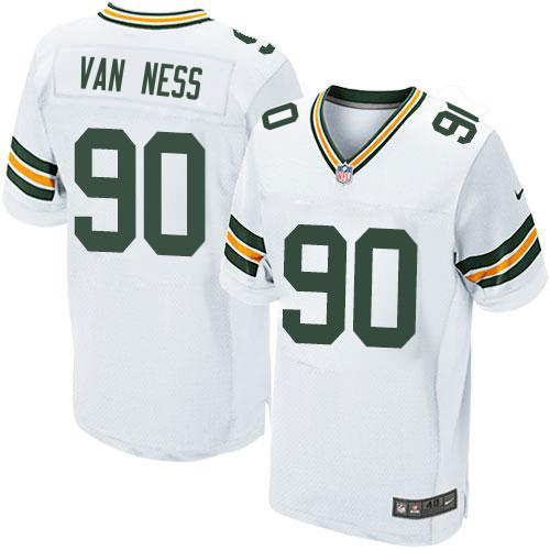 Packers #90 Lukas Van Ness White Men's Stitched New Elite Jersey cheap jerseys for sale - CheapJerseys.Shop