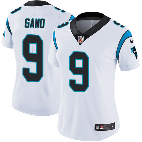 Carolina Panthers #9 Graham Gano White Women's Stitched Vapor Untouchable Limited Jersey Womens cheap jerseys for sale - CheapJerseys.Shop