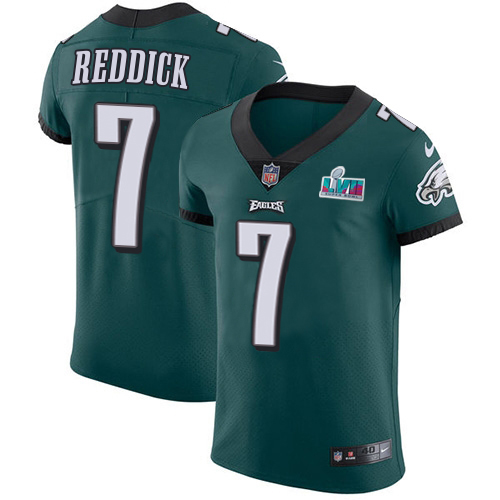 Eagles #7 Haason Reddick Green Team Color Super Bowl LVII Patch Men's Stitched Vapor Untouchable Elite Jersey cheap jerseys for sale - CheapJerseys.Shop