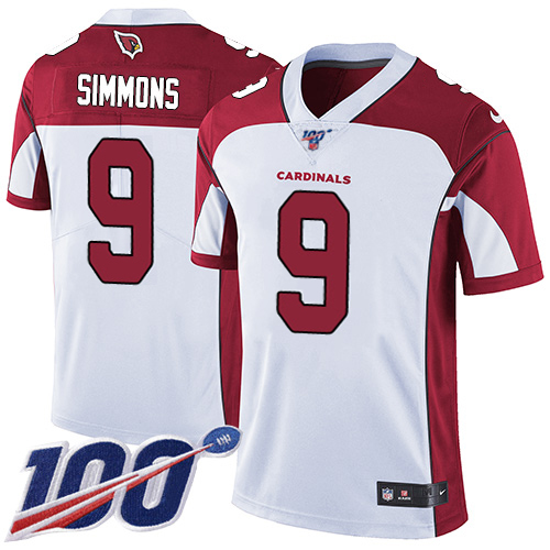 Cardinals #9 Isaiah Simmons White Men's Stitched 100th Season Vapor Untouchable Limited Jersey cheap jerseys for sale - CheapJerseys.Shop