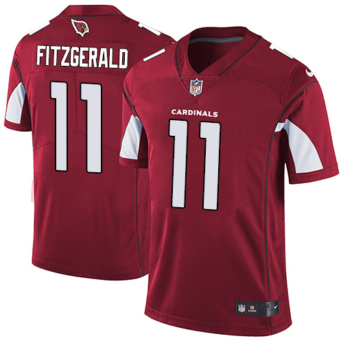 Cardinals #11 Larry Fitzgerald Red Team Color Youth Stitched Vapor Untouchable Limited Jersey cheap jerseys for sale - CheapJerseys.Shop