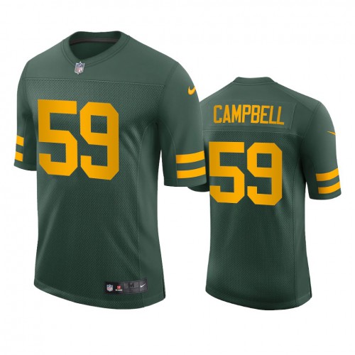 Green Bay Green Bay Packers #59 De'Vondre Campbell Men's Alternate Vapor Limited Player Jersey - Green Men's cheap jerseys for sale - CheapJerseys.Shop