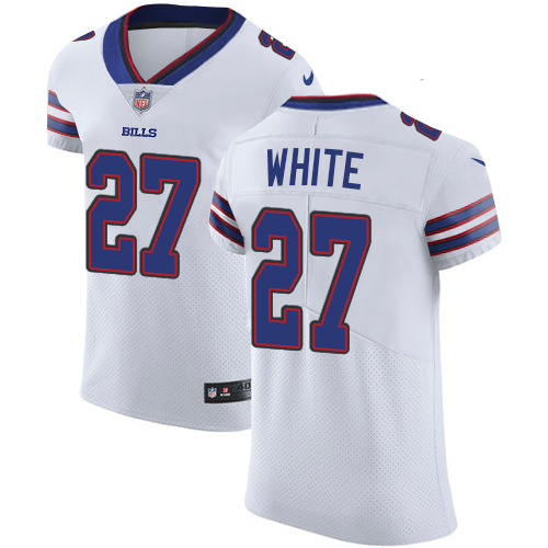 Bills #27 Tre'Davious White White Men's Stitched Vapor Untouchable Elite Jersey cheap jerseys for sale - CheapJerseys.Shop