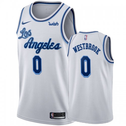 Los Angeles Lakers #0 Russell Westbrook White 2019-20 Hardwood Classic Edition Stitched Jersey Mens cheap jerseys for sale - CheapJerseys.Shop