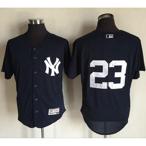 New York Yankees #23 Don Mattingly Navy Blue Flexbase Authentic Collection Stitched Jersey Men's cheap jerseys for sale - CheapJerseys.Shop