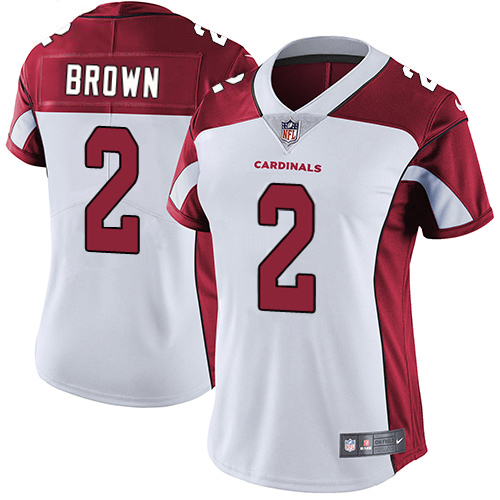 Cardinals #2 Marquise Brown White Women's Stitched Vapor Untouchable Limited Jersey cheap jerseys for sale - CheapJerseys.Shop