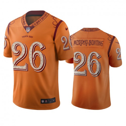 Tampa Bay Tampa Bay Buccaneers #26 Sean Murphy-Bunting Orange Vapor Limited City Edition Jersey Men's cheap jerseys for sale - CheapJerseys.Shop