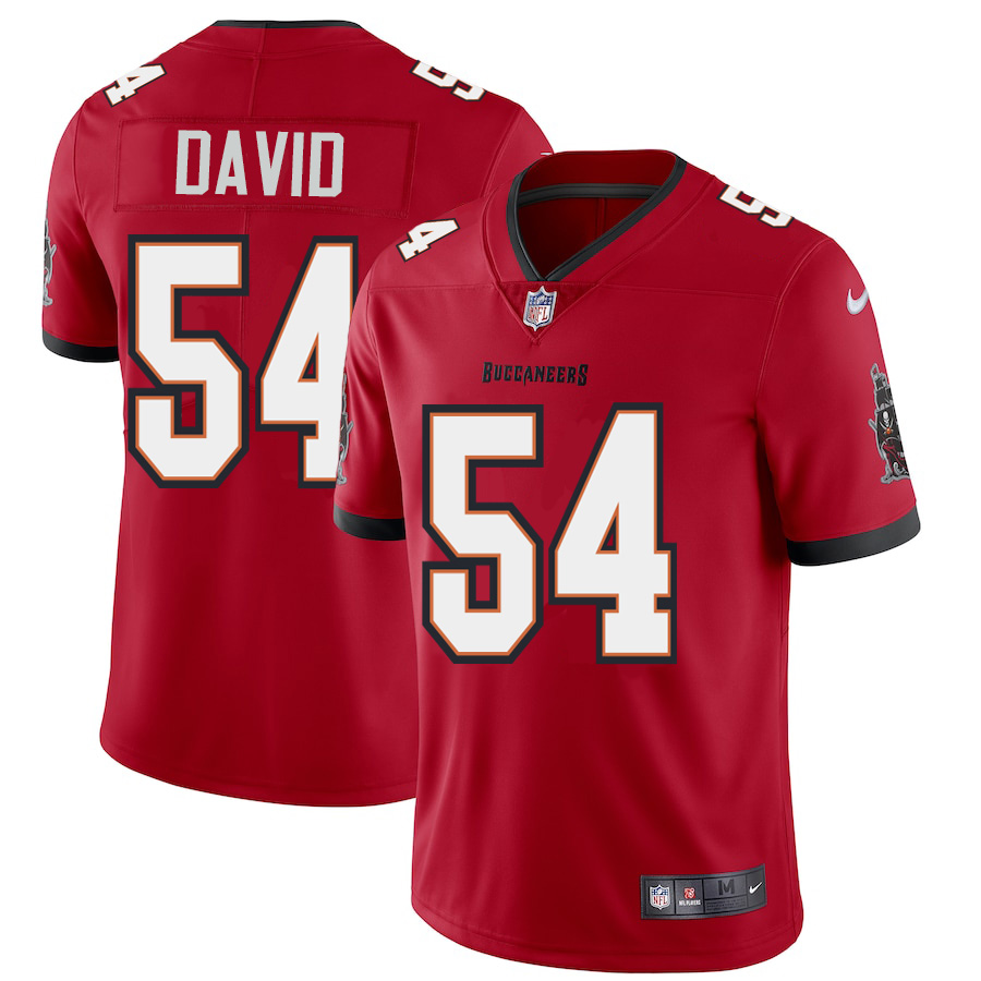Tampa Bay Buccaneers #54 Lavonte David Men's Red Vapor Limited Jersey cheap jerseys for sale - CheapJerseys.Shop